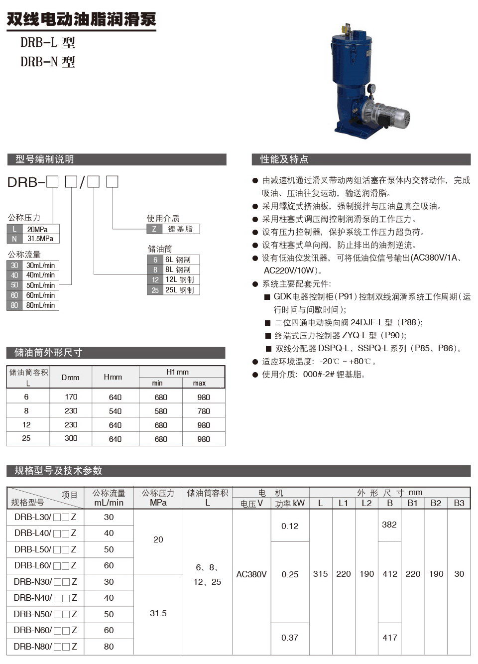 電動(dòng)油脂潤滑泵DRB-N型參數(shù).jpg