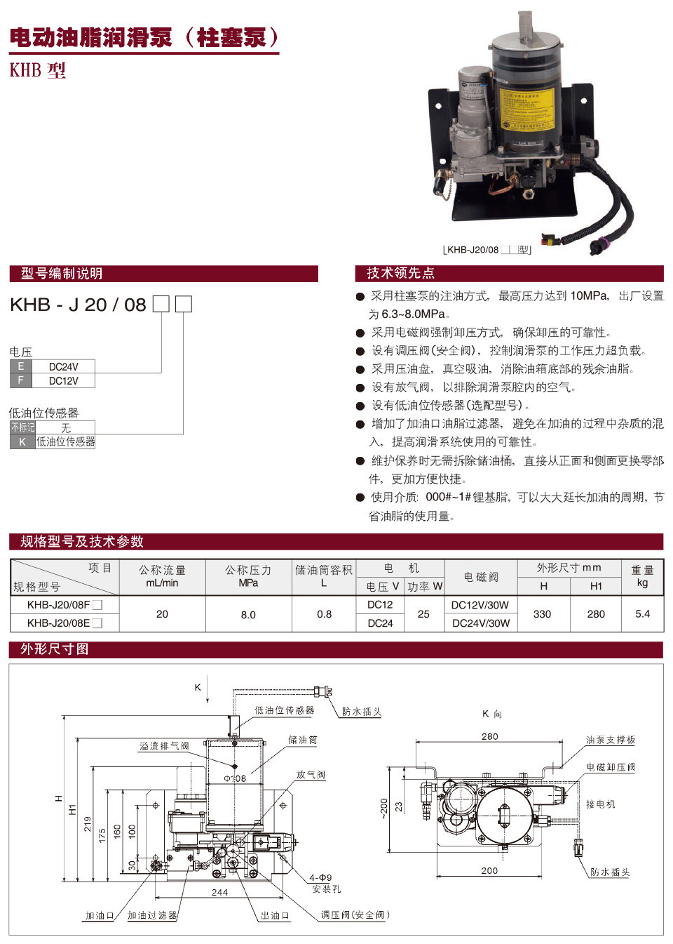 電動(dòng)油脂潤(rùn)滑泵(柱塞泵)KHB-J20、08型參數(shù).jpg